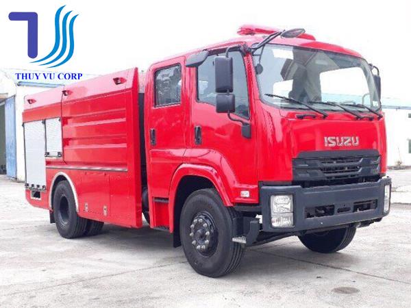 Xe cứu hỏa isuzu 5 m3